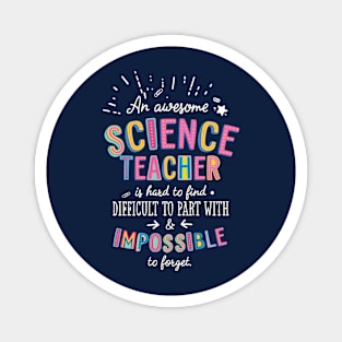 An awesome Science Teacher Gift Idea - Impossible to Forget Quote Magnet